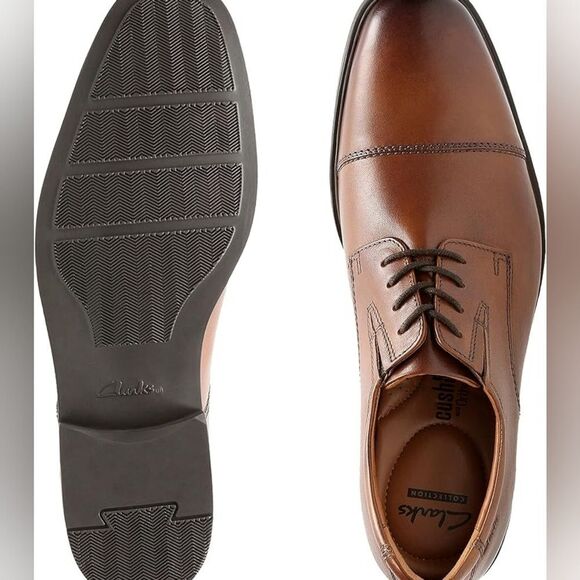 (54-4189) Clarks Men's Tilden Cap Oxford Shoes Sz 7.5 - Picture 11 of 12